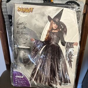 Gothic Witch Costume (4-6)